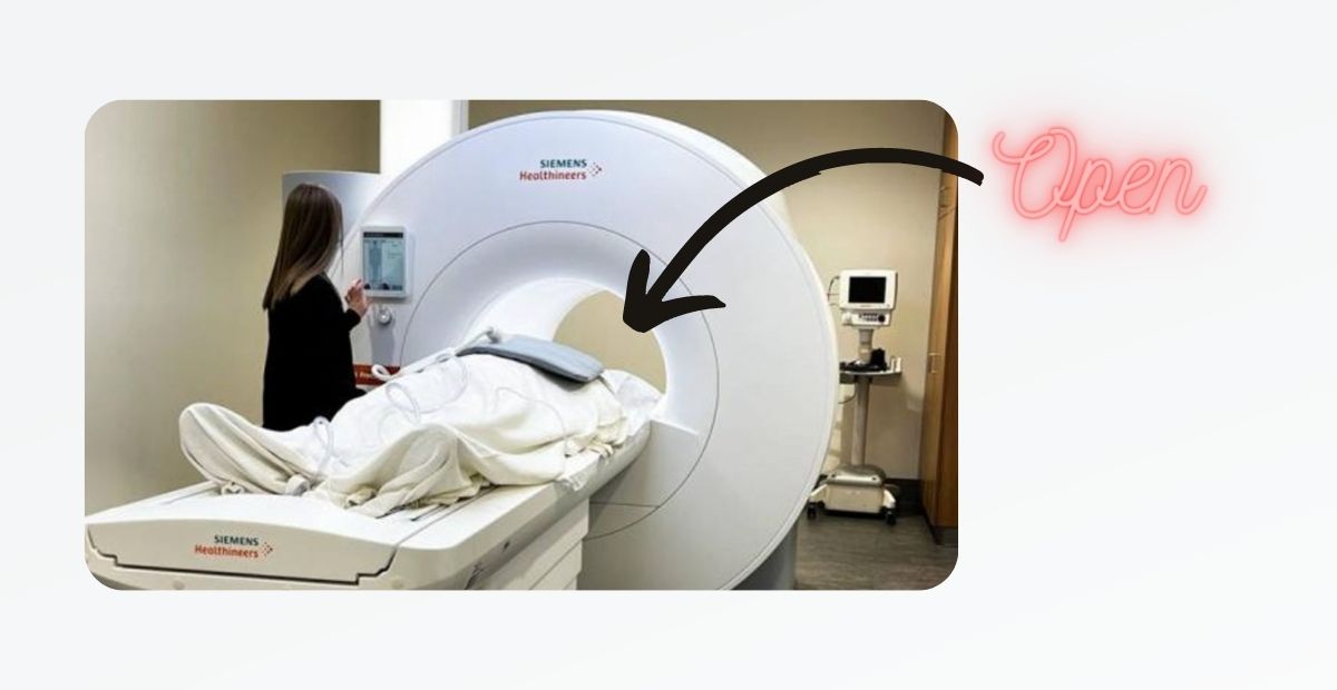 Image of an Open MRI