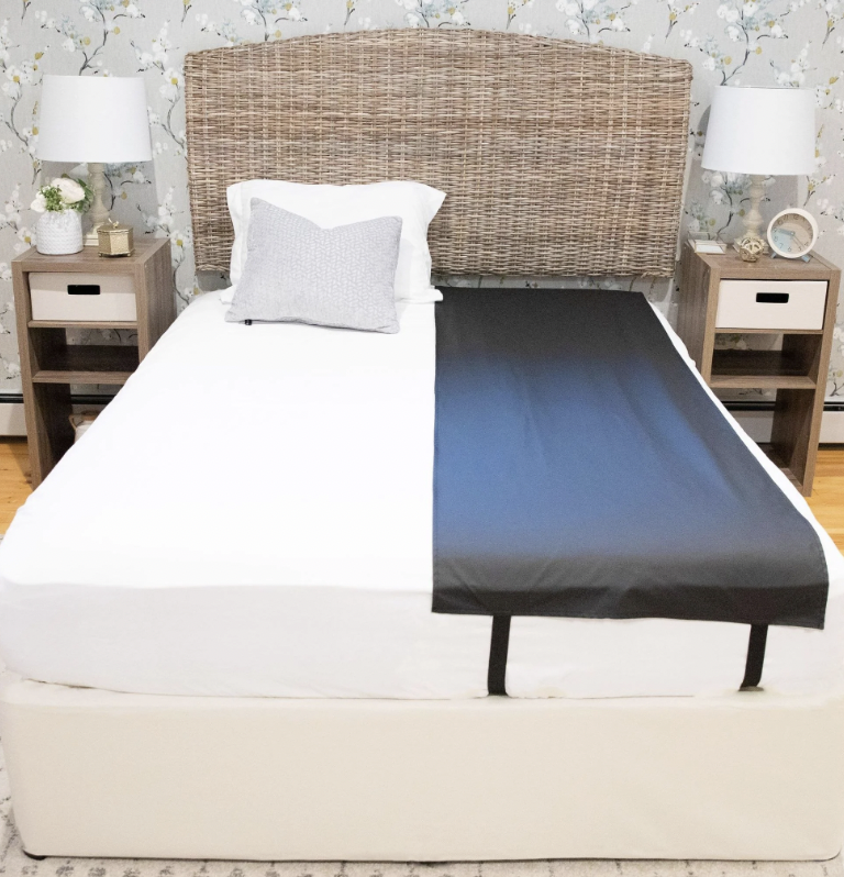 Image of a grounding mat for bed